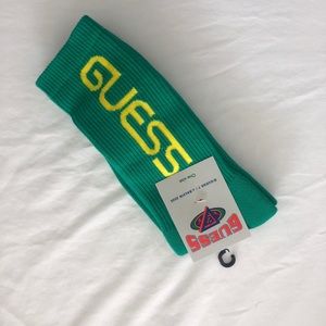 GUESS x J Balvin collab long sport socks